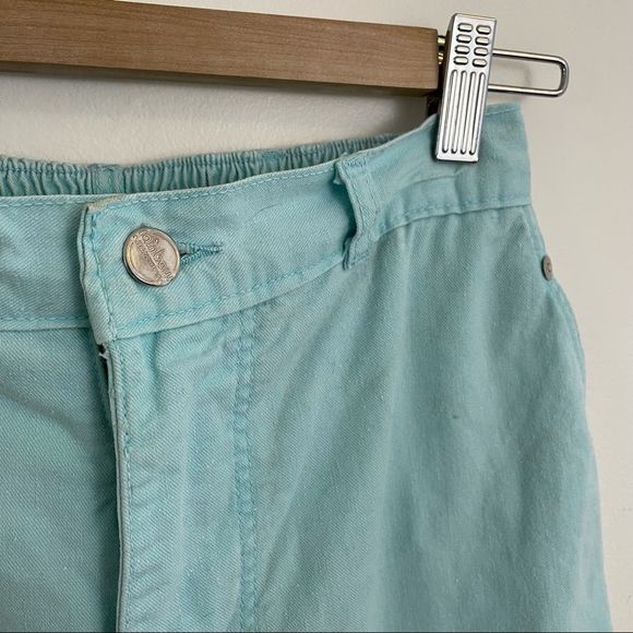 Vintage | 1980s Sky Blue Rainbow Pants - Picture 3 of 16